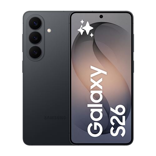 Smartphone Samsung Galaxy S26 6,3 5G Nano SIM 256 Go Noir