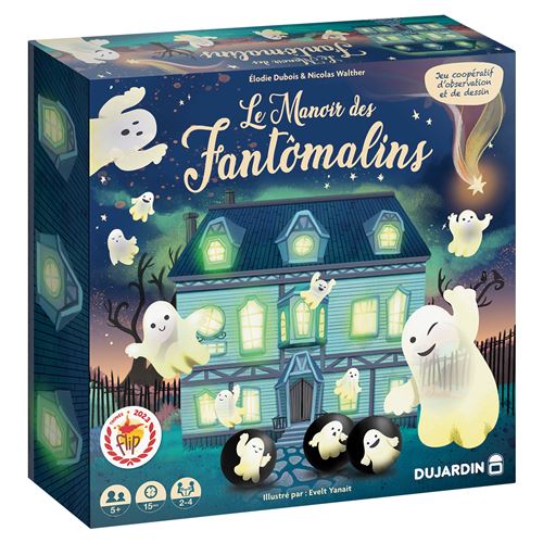 Dujardin Le manoir des Fantômalins - Jeu de société - Dès 7 ans