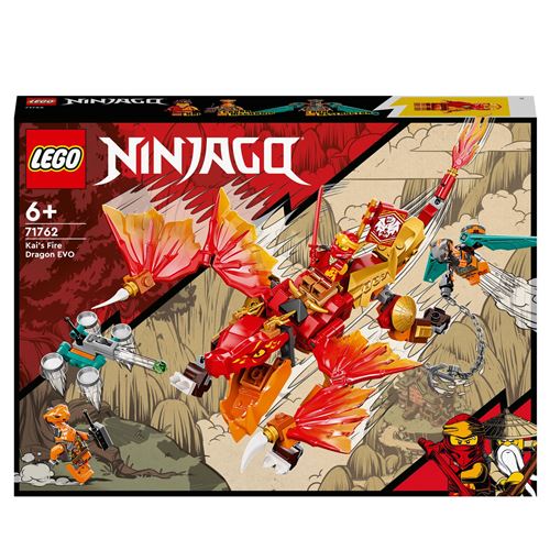 LEGO 71762 KAI'S VUURDRAAK EVO LE DRAGON DE FEU DE KAI - É