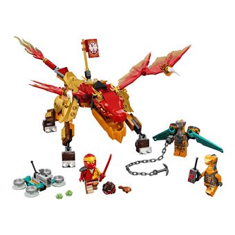 LEGO® NINJAGO® 71762 Le dragon de feu de Kai Évolution