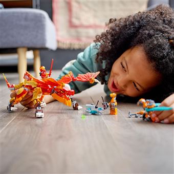 LEGO® NINJAGO® 71762 Le dragon de feu de Kai Évolution