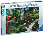 Puzzle 2000 pièces Ravensburger Le paradis des perroquets