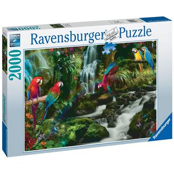 Puzzle 2000 pièces Ravensburger Le paradis des perroquets