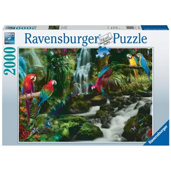 Puzzle 2000 pièces Ravensburger Le paradis des perroquets