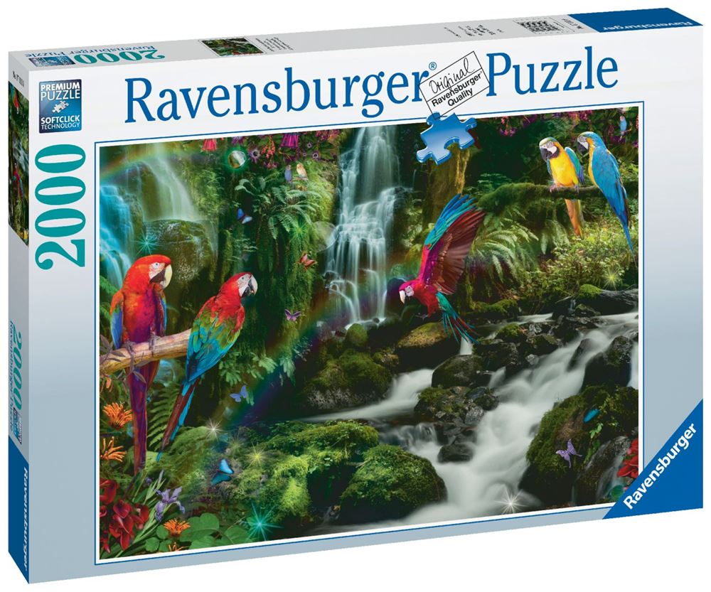 Puzzle de 2000 pièces Ravensburger Loups dans la Neige
