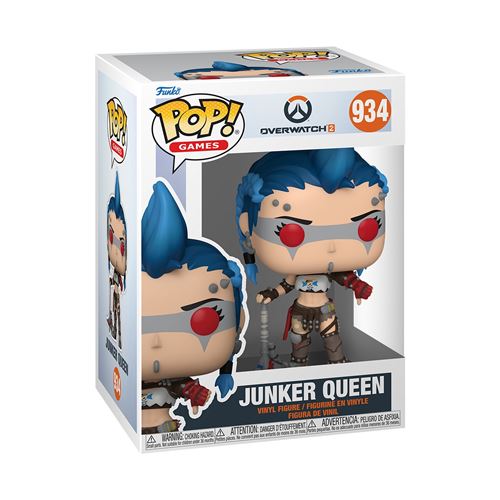Acheter Figurine Funko Pop Games Overwatch 2 Junker Queen État correct - 21,22 € Figurine Funko Pop Games Overwatch 2 Junker Queen État correct - Funko reconditionné disponible sur Fnac