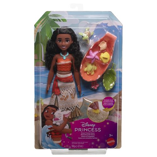 Disney Poupée Vaiana et Compagnie avec accessoires Disney Princess JFT12 - vue 3