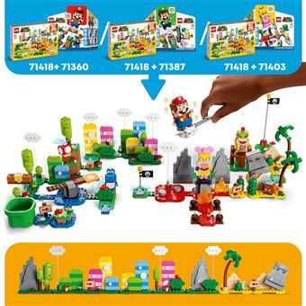 LEGO® Super Mario 71418 Set La boîte à outils créative