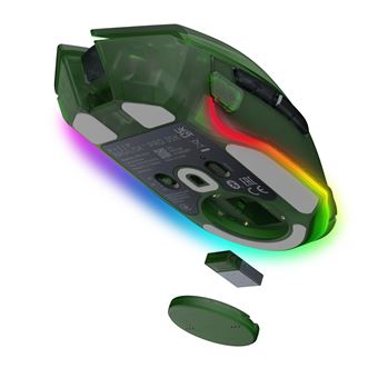 RAZER Basilisk V3 Pro 35K - Souris Esports sans fil Phantom Green Ed.