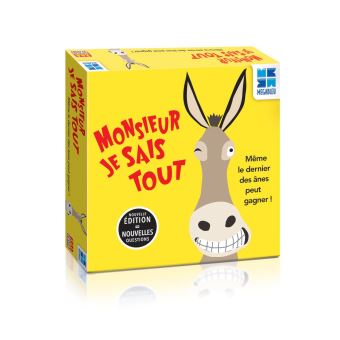 Jeu de culture générale Megableu Monsieur Je-sais-tout