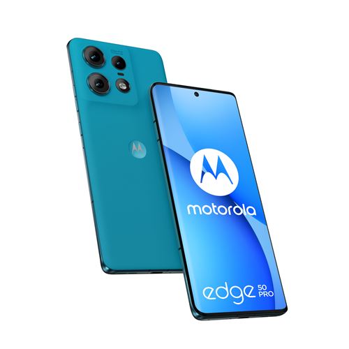 Smartphone Motorola Moto Edge 50 Pro 6,7 5G Double SIM 512 Go Bleu