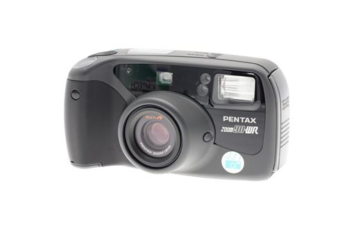 Appareil photo argentique Pentax IQZoom 90-WR Date Noir Reconditionné