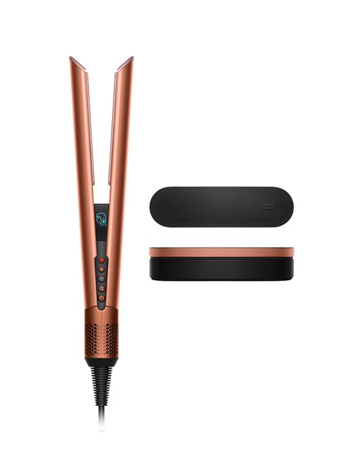 Lisseur Séchant Dyson Airstrait™ Edition Gifting 2025 Soie Ambrée