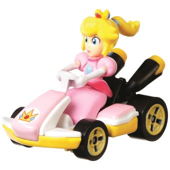 Voiture Hot Wheels Véhicule Mario Kart Peach