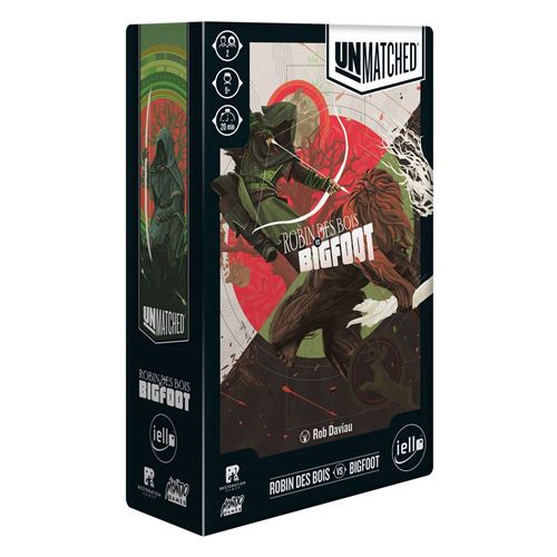 Jeu De Stratégie Iello Unmatched 51760iello – Robin Des Bois Vs Bigfoot, 2 Joueurs - vue 2