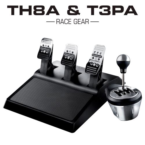 Pack Gaming Thrustmaster Boîte de vitesses manuelle + Pédalier 3 pédales