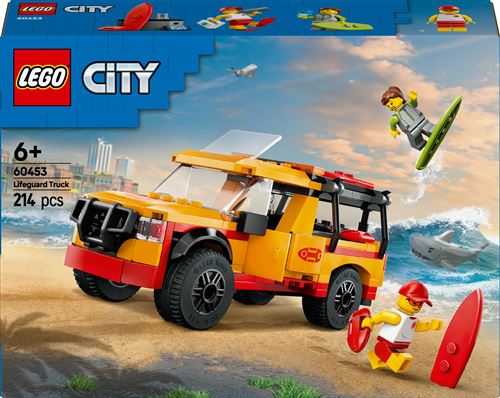 LEGO® City 60453 Le véhicule de secours de la plage LEGO® City 60453 Le véhicule de secours de la plage