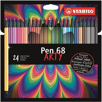 Pack de 24 feutres de dessin Stabilo Arty Pen 68