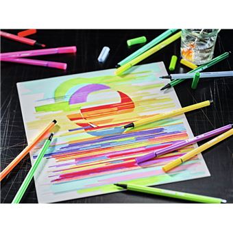 Pack de 24 feutres de dessin Stabilo Arty Pen 68