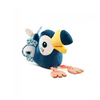 Peluche Lilliputiens Pablo Toucan multi-activités