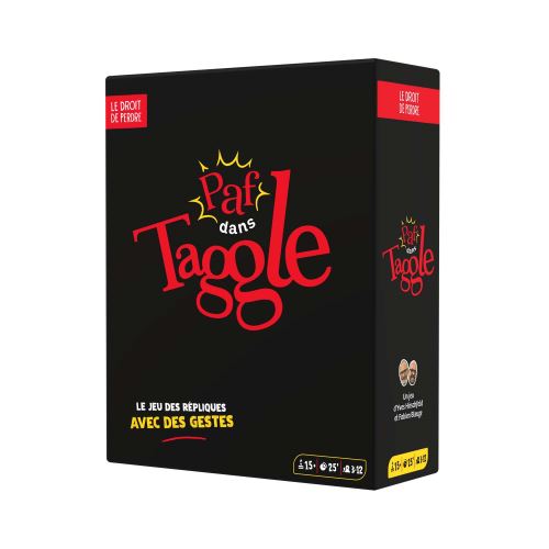 Jeu d'ambiance Le Droit De Perdre Paf dans ta gueule - version augmentée