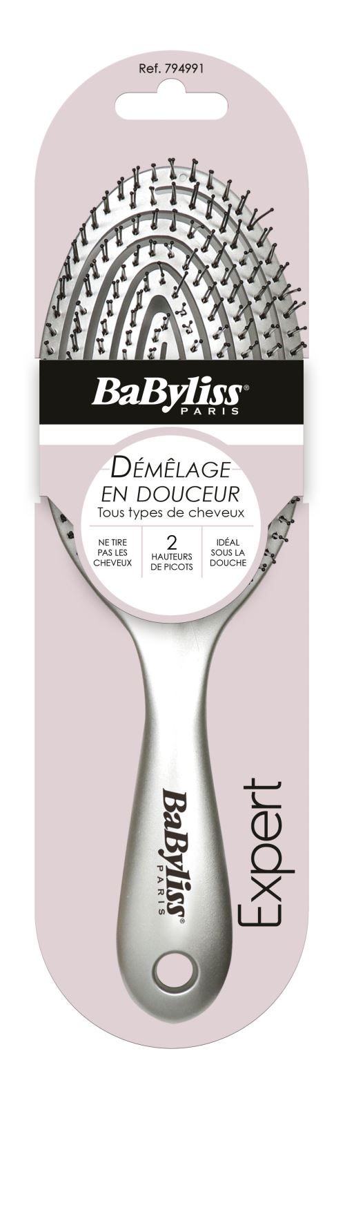 Brosse Babyliss Expert Argent