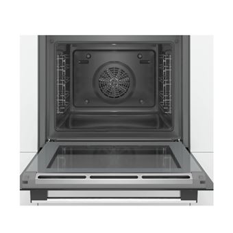 Bosch Serie 4 HBA573BA0 - Four - intégrable - niche - largeur : 56 cm - profondeur : 55 cm - hauteur : 58.5 cm - avec système auto-nettoyant - classe A - noir