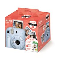 Pack Iconique Fujifilm Instax Mini 12 Bleu + Film Instax Mini 2x10 vues + Housse