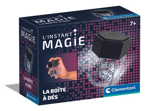 Coffret De Magie Clementoni 53005 – L'instant Magie La Boîte À Dés