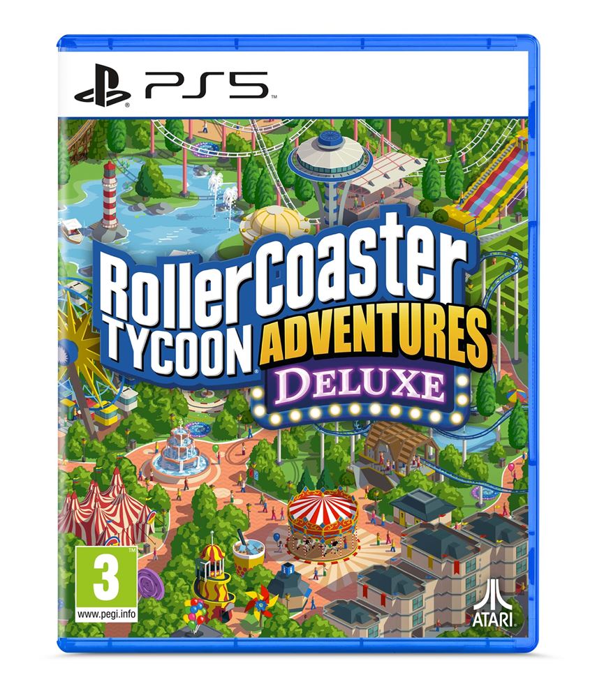 Roller Coaster Tycoon Adventures Deluxe PS5 Video Game (NEW & SEALED