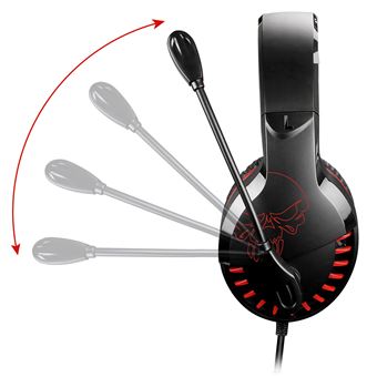 Casque Gaming Spirit of Gamer Pro-SH3 pour Nintendo Switch Noir et rouge