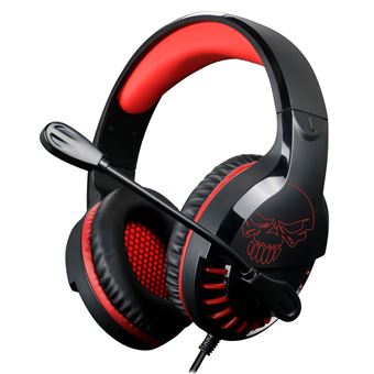 Casque Gaming Spirit of Gamer Pro-SH3 pour Nintendo Switch Noir et rouge