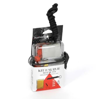 YONO Kit de Survie Plein air - Kit de survie Kit d'urgence Rampenrugzak - Couteau