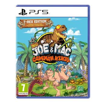 NEW JOE AND MAC - CAVEMAN NINJA - T-Rex Edition