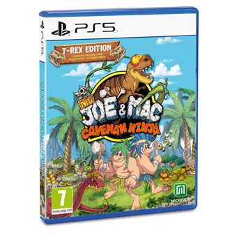 NEW JOE AND MAC - CAVEMAN NINJA - T-Rex Edition