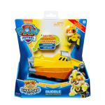 Véhicule et figurine Paw Patrol Rubble Mighty Pups Charged Up