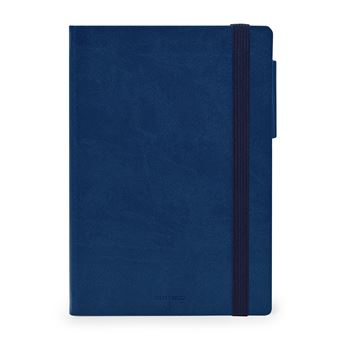 Agenda scolaire journalier Legami Medium 12 x 18 cm 2021-2022 Bleu