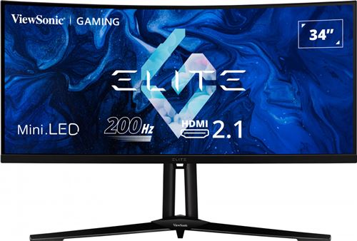 Ecran PC Gaming Viewsonic XG341C-2K 34" Incurvé UWQHD Noir