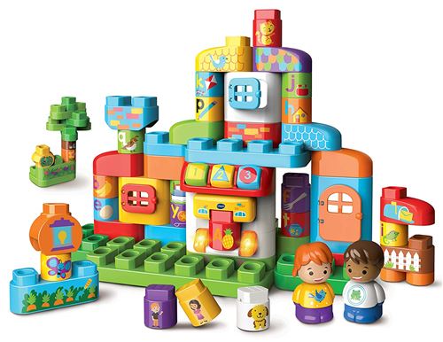 Jeu de construction Vtech Ma maison alphabet interactive