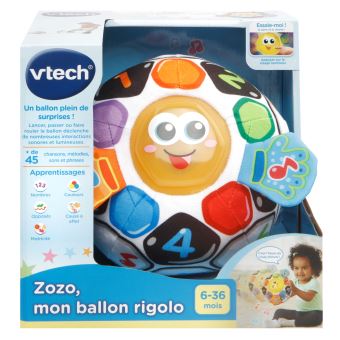 Ballon Musical Zozo Vtech Baby Jeu Decouverte Achat Prix Fnac