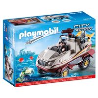 Playmobil City Action 70147 Bateau de sauvetage et pompier