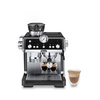 Machine à expresso de 2L avec écran tactile et connectée 1450W noir argent