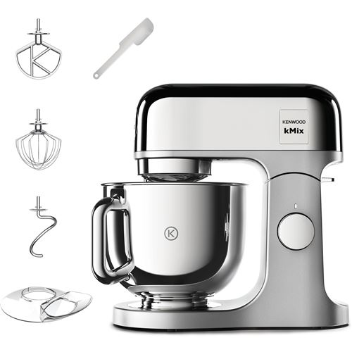 Kenwood Argent Chromé Robot Pâtissier Kmix Kmx760ch 1000 W
