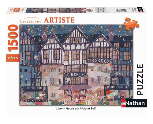 Puzzle 1500 pièces Nathan Liberty House Victoria Ball