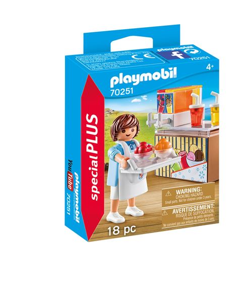 Playmobil Specialplus 70251 Vendeur De Sorbets