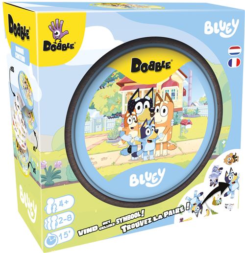 Jeu d’ambiance Asmodee Dobble Bluey Eco Sleeve