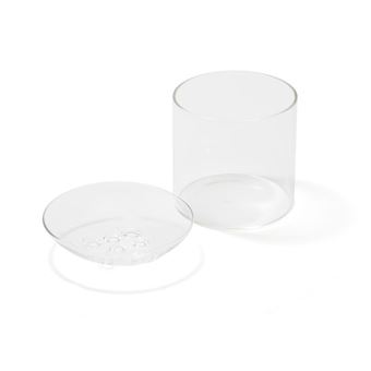 Kit outils du jardinier Vase de germination en verre XL Transparent