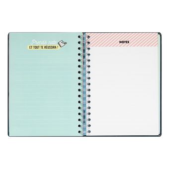 Agenda scolaire Mr. Wonderful 2021 2022 Classique Semainier C’est ici que commencent mes grandes réussites