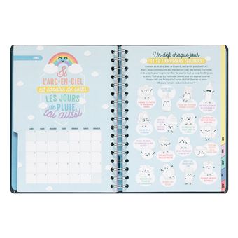 Agenda scolaire Mr. Wonderful 2021 2022 Classique Semainier C’est ici que commencent mes grandes réussites