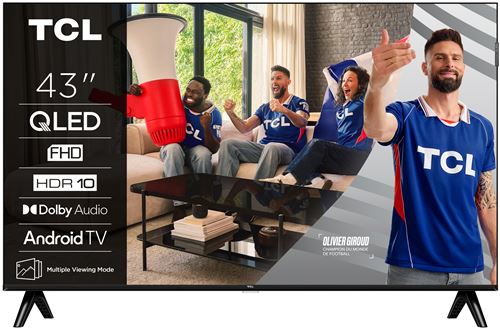 TV Tcl QLED 43S59K 108 cm 2025